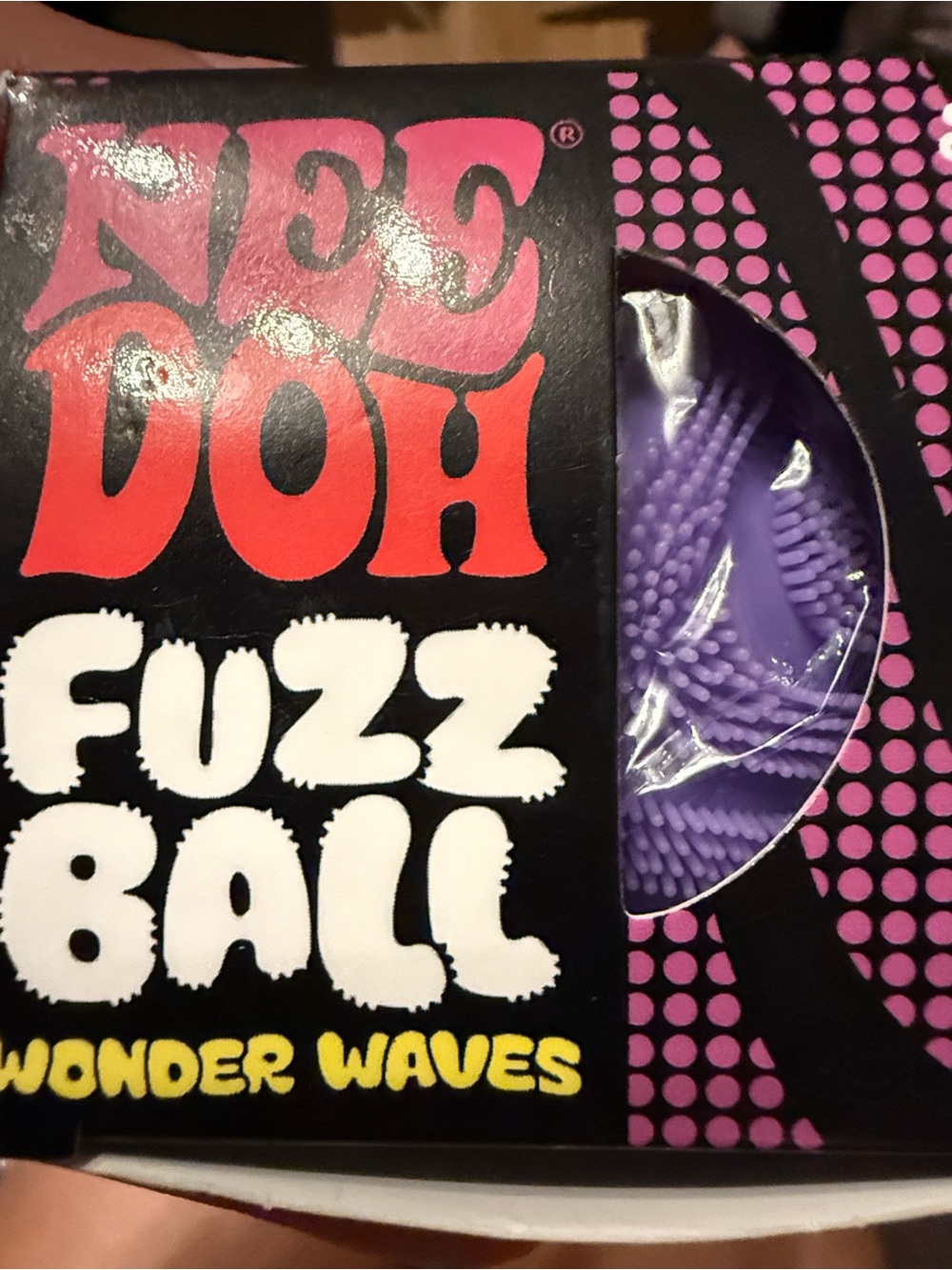 Bundle of 5! Fuzz Ball Wonder Waves green, blue, purple, pink, yellow - Picture 5 of 10